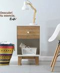 Mesita TERRA blanco nature - Open Hogar