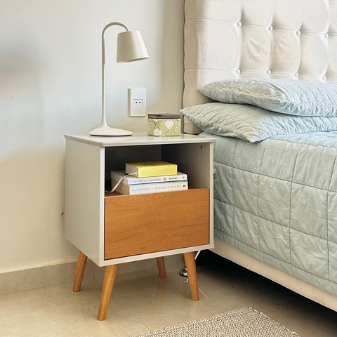 Mesita TULUM off white - Open Hogar