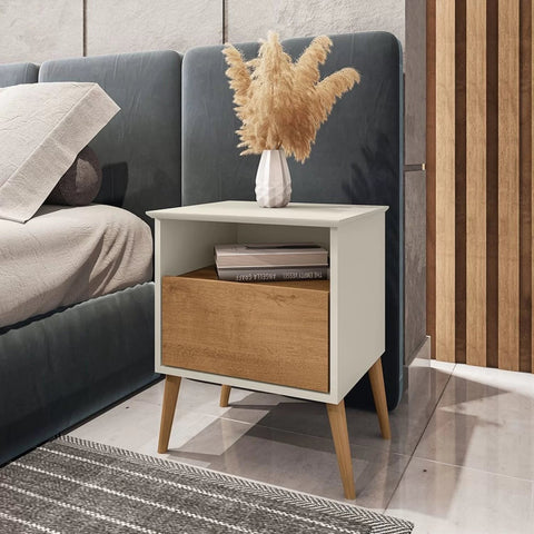 Mesita TULUM off white - Open Hogar