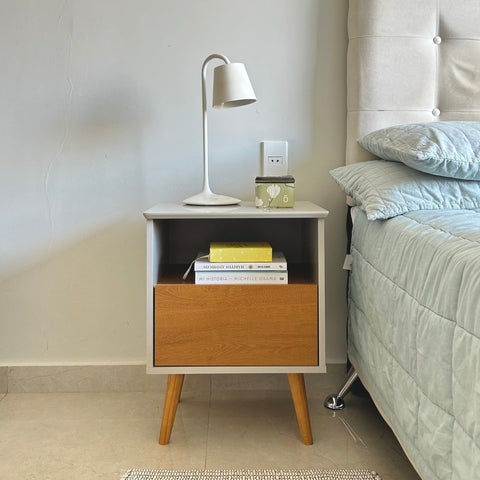 Mesita TULUM off white - Open Hogar