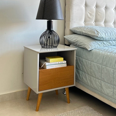 Mesita TULUM off white - Open Hogar