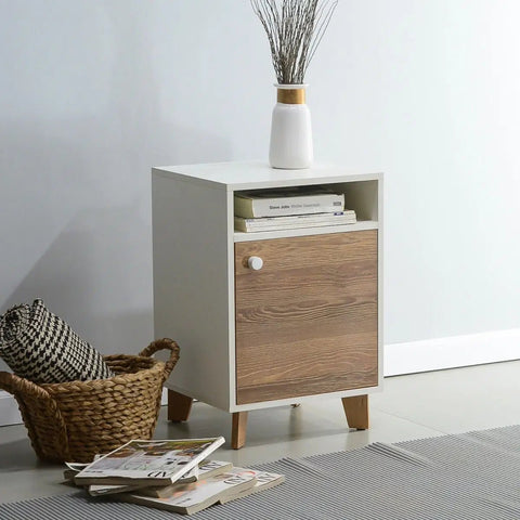 Mesita WESTER blanco nature - Open Hogar