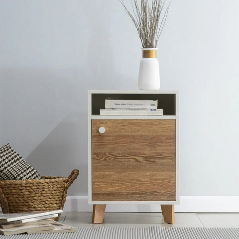Mesita WESTER blanco nature - Open Hogar