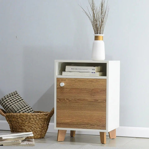 Mesita WESTER blanco nature - Open Hogar