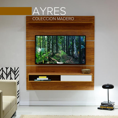 Panel AYRES nature blanco - Open Hogar