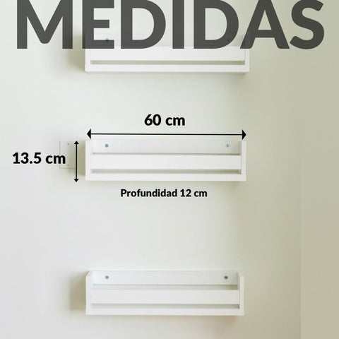 PENTA 3 Piezas blanco - Open Hogar