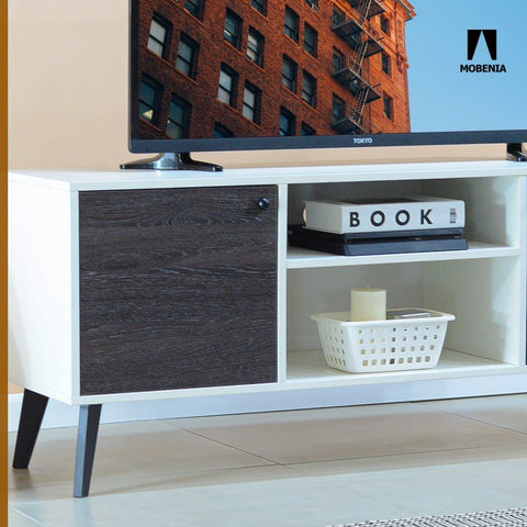 Rack MOBENIA ebano - Open Hogar