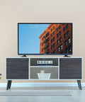 Rack MOBENIA ebano - Open Hogar