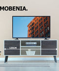 Rack MOBENIA ebano - Open Hogar