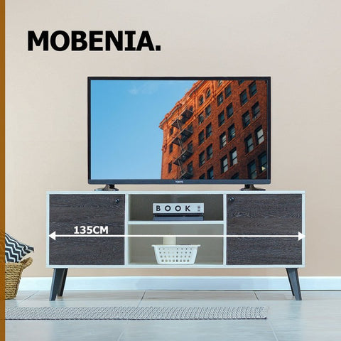Rack MOBENIA ebano - Open Hogar