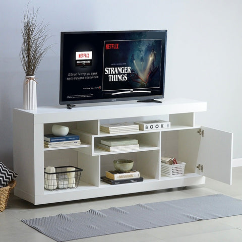 Rack PRAGA blanco - Open Hogar