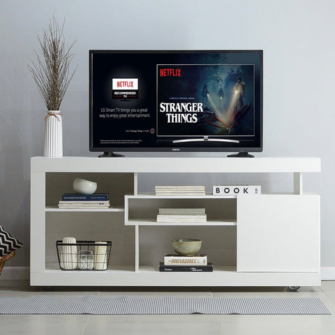 Rack PRAGA blanco - Open Hogar