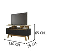Rack RUBIK black - Open Hogar
