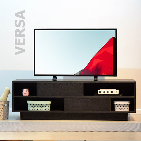 Rack VERSA negro - Open Hogar
