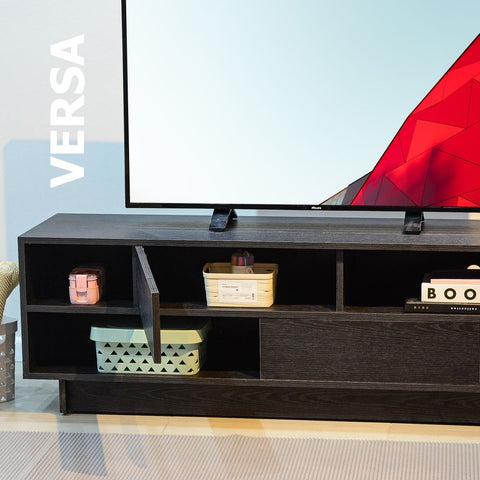 Rack VERSA negro - Open Hogar