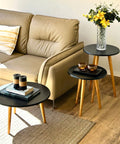 Set 3 Mesas YORK black - Open Hogar