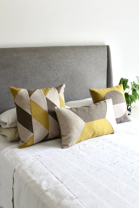 Set Almohadones X3 ARTESANAL - Open Hogar
