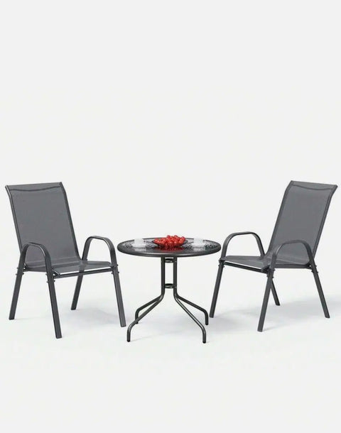 Set GARDEN Mesa + 2 Sillas - Open Hogar
