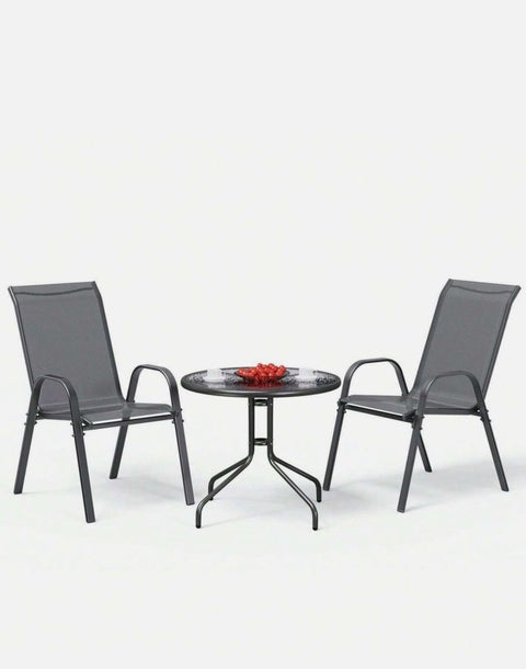 Set GARDEN Mesa + 2 Sillas - Open Hogar