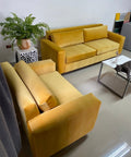 Set Greco 3+1 amarillo - Open Hogar