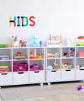 Set Jugueteros KIDS blanco - Open Hogar