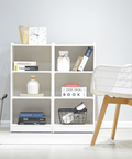 Set Librero CLICK blanco - Open Hogar