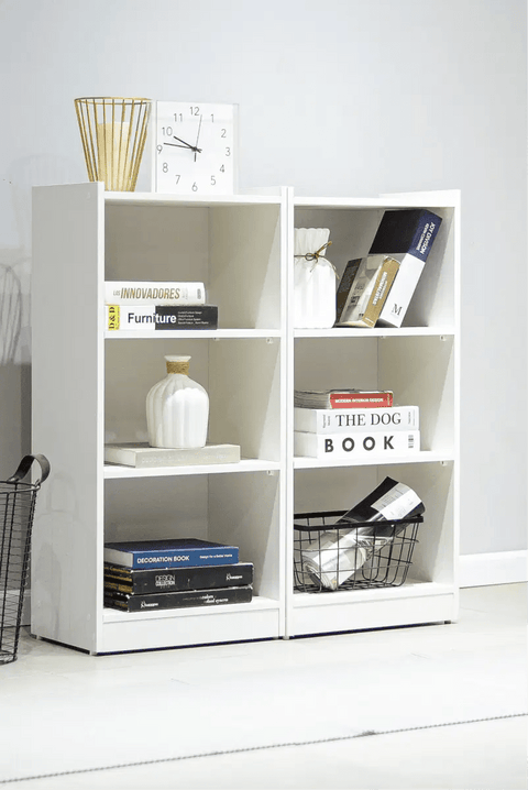 Set Librero CLICK blanco - Open Hogar