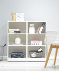 Set Librero CLICK blanco - Open Hogar