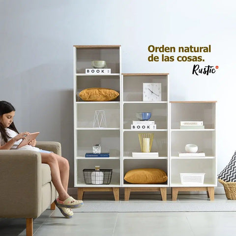 Set Librero NATIVA - Open Hogar