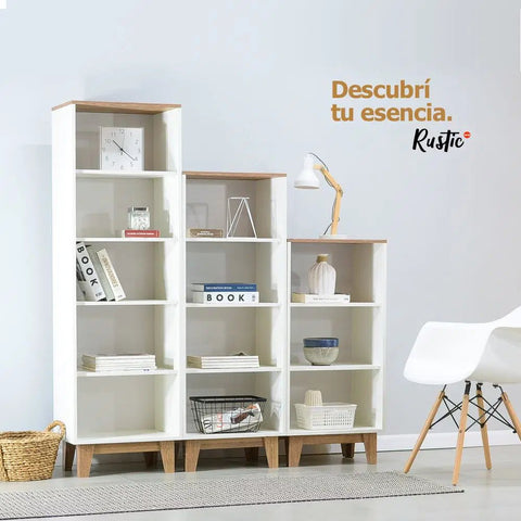 Set Librero NATIVA - Open Hogar