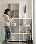 Set Libreros ASTRO blanco - Open Hogar