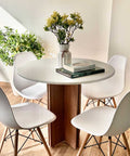 Set Mesa CITY TOWER blanco - Open Hogar