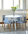 Set Mesa MAGNOLIA PALTA gris - Open Hogar