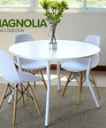Set Mesa MAGNOLIA TOWER blanco - Open Hogar