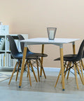 Set Mesa TOWER + 4 Sillas - Open Hogar