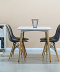 Set Mesa TOWER + 4 Sillas - Open Hogar