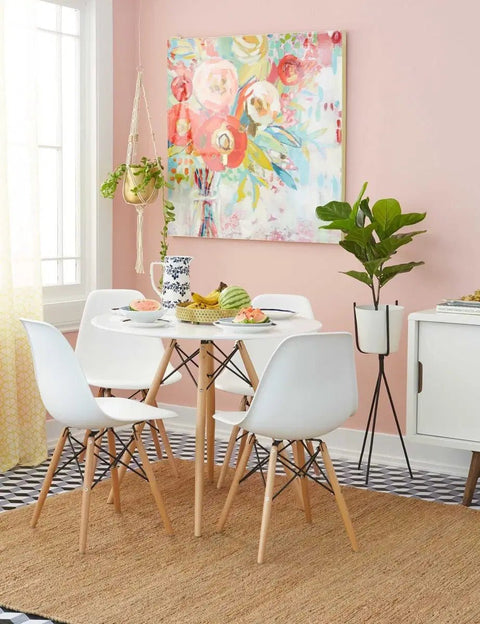 Set Mesa TOWER + 4 Sillas TOWER - Open Hogar