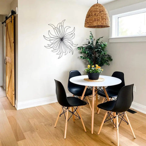 Set Mesa TOWER + 4 Sillas TOWER - Open Hogar