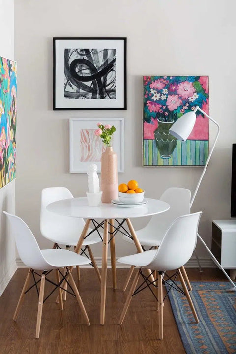 Set Mesa TOWER + 4 Sillas TOWER - Open Hogar