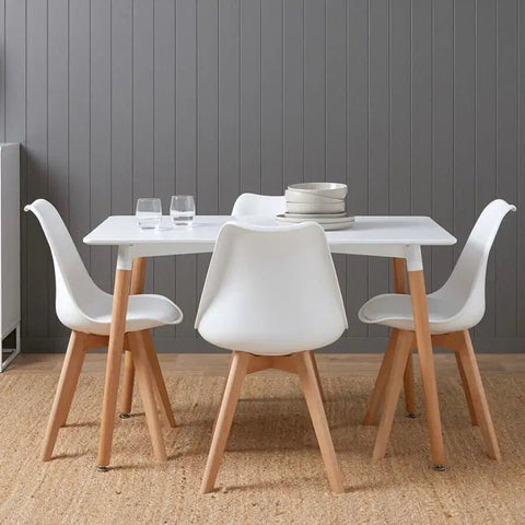 Set Mesa TOWER + Sillas PARIS - Open Hogar