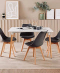 Set Mesa TOWER + Sillas PARIS - Open Hogar