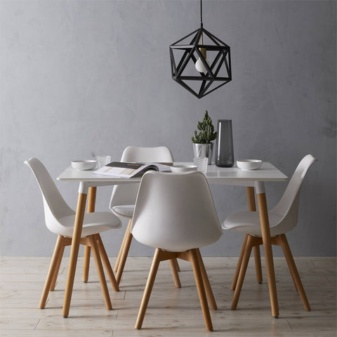 Set Mesa TOWER + Sillas PARIS - Open Hogar