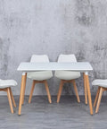 Set Mesa TOWER + Sillas PARIS - Open Hogar