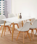 Set Mesa TOWER + Sillas PARIS - Open Hogar
