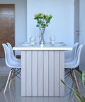 Set Mesa URBAN TOWER blanco - Open Hogar