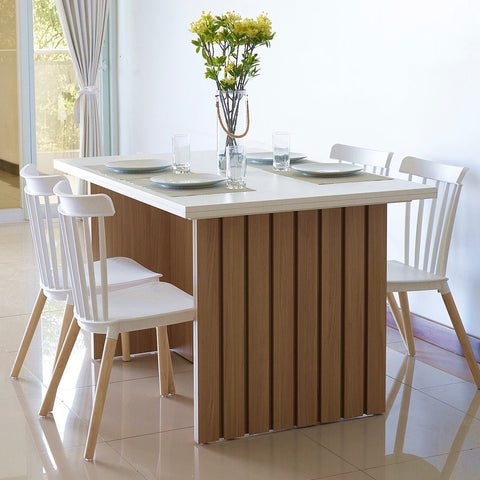 Set Mesa URBAN WINDSOR blanco - Open Hogar
