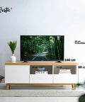 Set Rack ALAMO + Librero NATIVA - Open Hogar