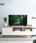 Set Rack ALAMO + Librero NATIVA - Open Hogar