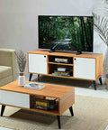 Set Rack MOBENIA + Mesa centro - Open Hogar