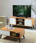 Set Rack MOBENIA + Mesa centro - Open Hogar